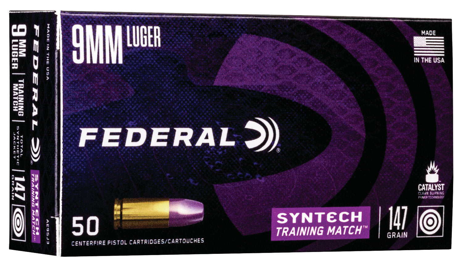 FED AE9SJ3         9MM      147 TRNMT TSJ    50/10