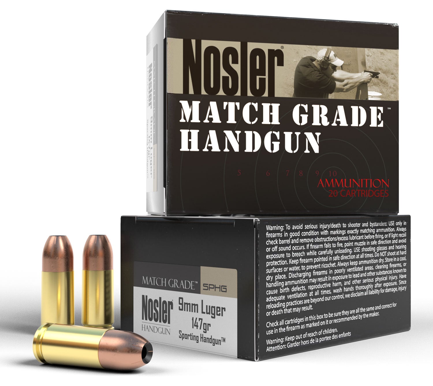 NOS 51290 MATCH HG 9MM    147 JHP            20/20