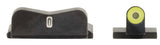 XS SW-0030S-5Y  DXT2 BIG DOT SW M&amp;P SHIELD     YLW