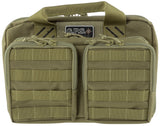 GPS T1312PCT    TACT QUAD CASE W/2 PSTL RBAG   TAN