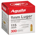 AGUILA 1E097700      9MM       115FMJ        300/4