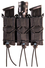 HSGI 11PT03BK TACO MOLLE PISTOL TRIPLE    BLACK