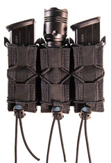 HSGI 13PT13BK TACO ADPT BELT MNT TRPL PST BLACK