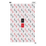 BIR 37026          EZESCORR 23X35 52CARD SHTUP 5PK