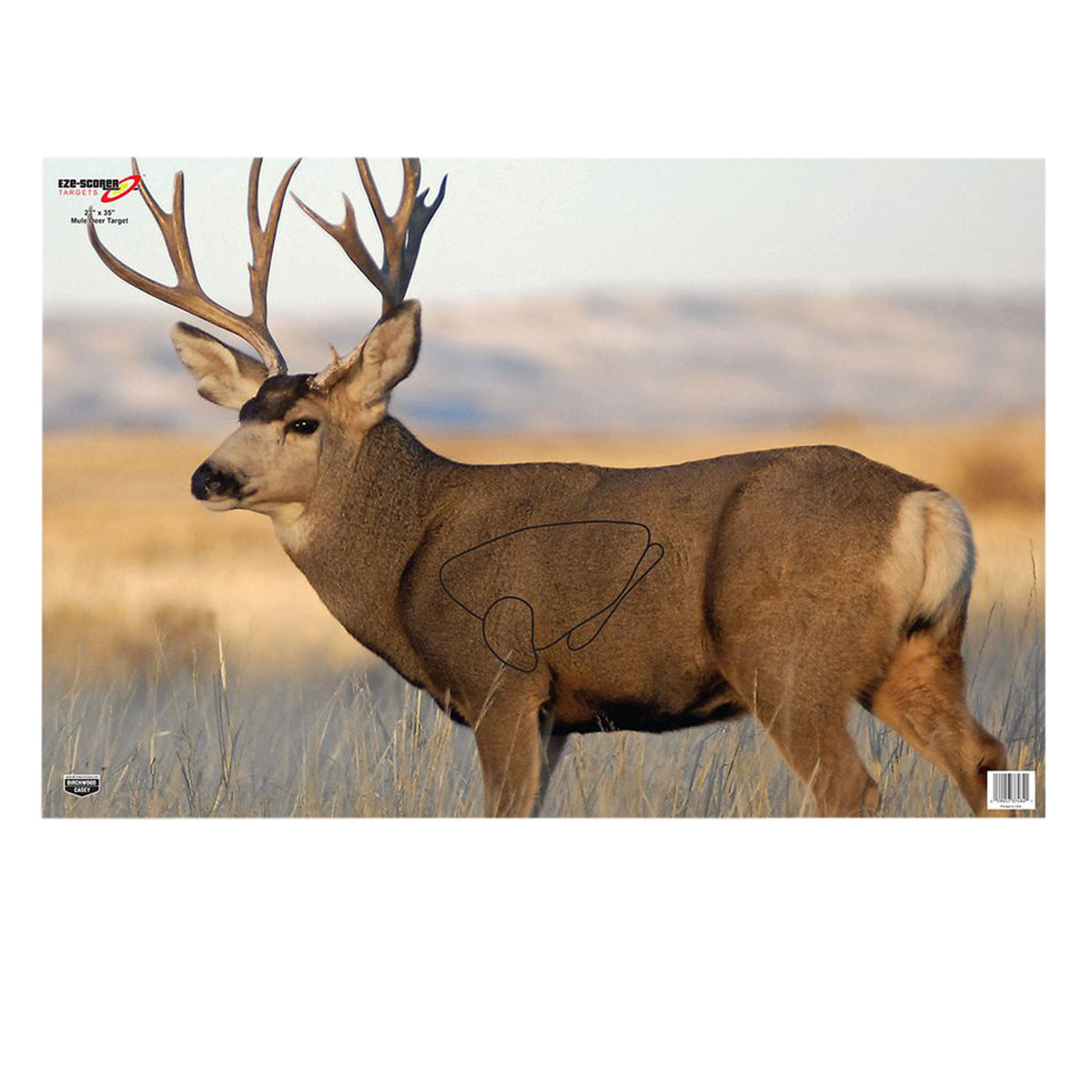 BIR 37482          EZESCORER 23X35 MULE DEER   2PK