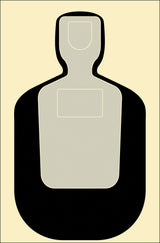 ACTION TQ-19-100      STND SILHTE  TARGET    100BX