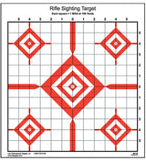 ACTION SI13100        RFL SIGHTING TARGET    100BX