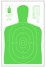 ACTION B27ELGR100     HIVIS FLRSNT TARGET GR 100BX