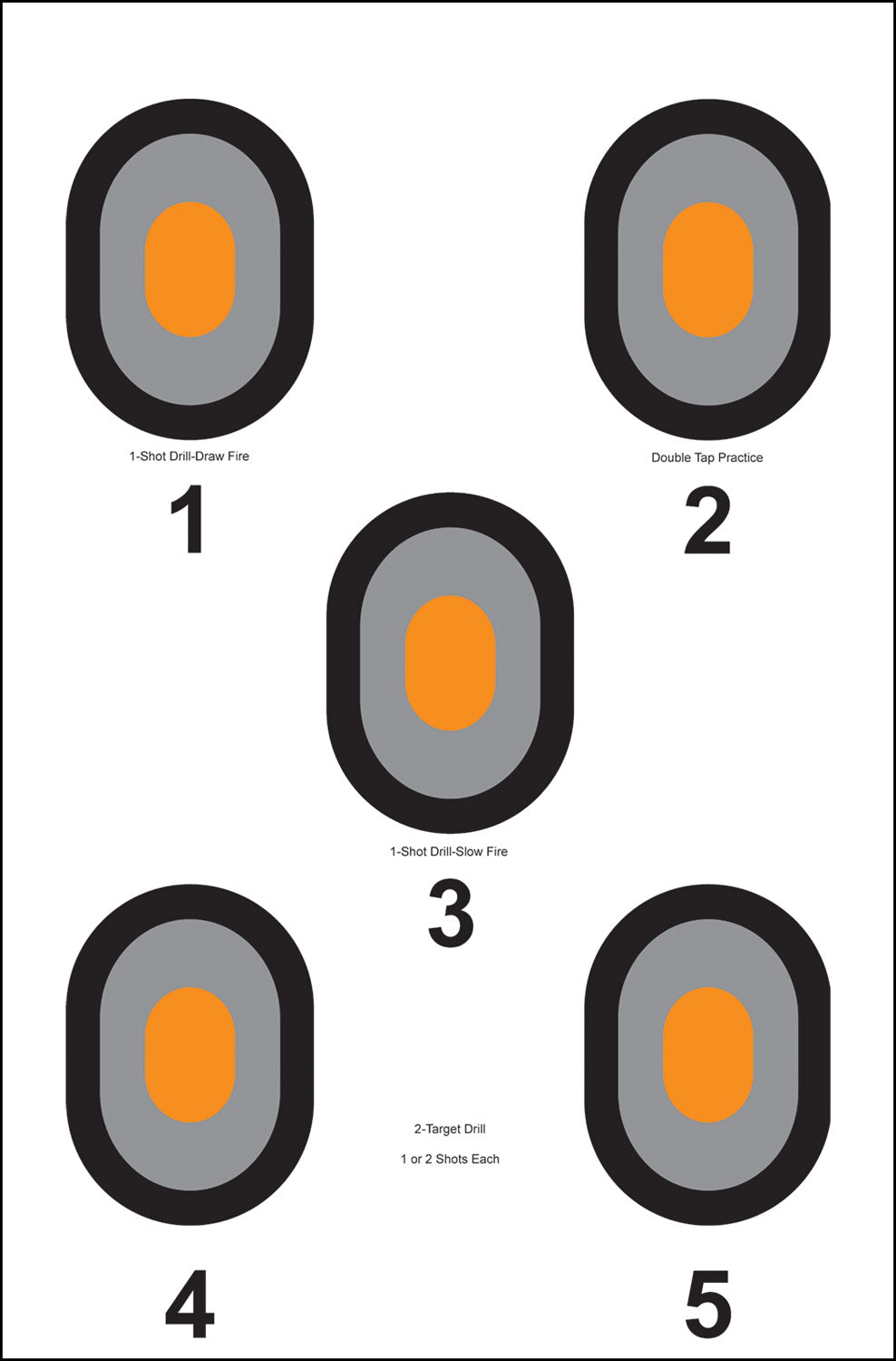 ACTION 530OC100       CNTR-5 BLLSY TARGET    100BX