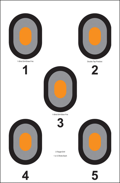 ACTION 530OC100       CNTR-5 BLLSY TARGET    100BX