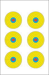 ACTION PRBE6100       VISL 6BLLSYE TARGET    100BX