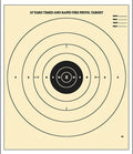 ACTION B-8-100        BULLSEYE PAPER TARGET  100BX