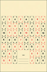 ACTION CARD1100       PLAYNG CARD1 TARGET    100BX