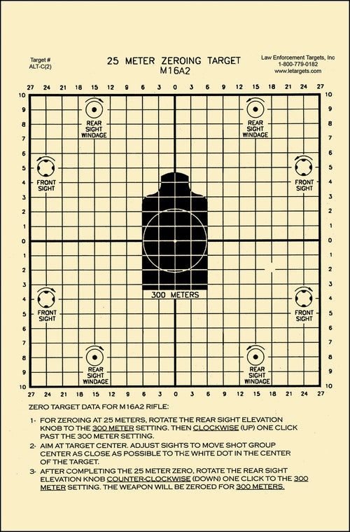 ACTION ALTC(2)100     25 METER DOD M16A2     100BX