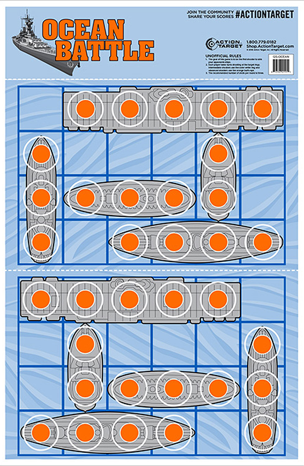 ACTION GSOCEAN100     OCEAN BATTLE           100BX