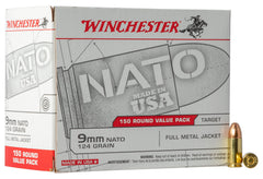 WIN USA9NATO        9MM     124 FMJ          150/5