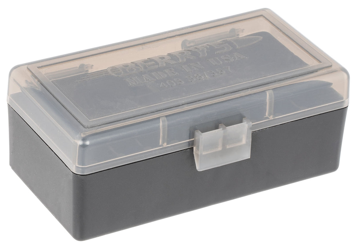BERRYS 92948     403 AMMO BOX   38/357  50R SMK/BK