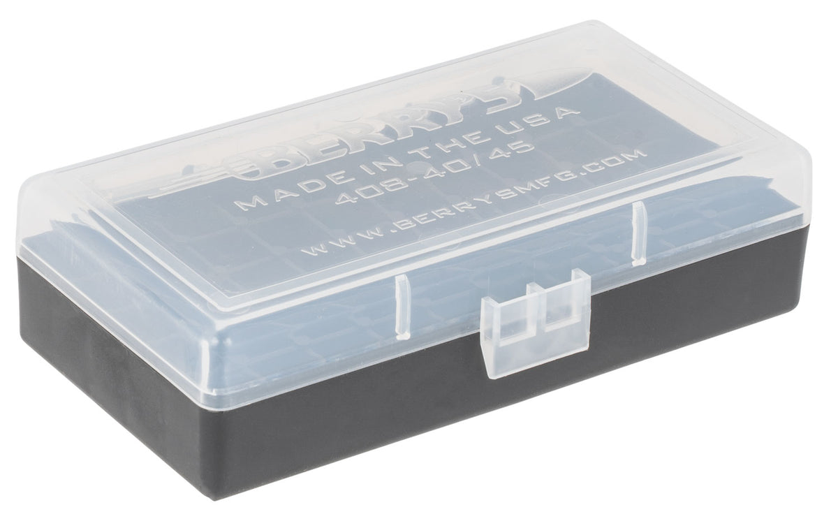 BERRYS 67425     408 AMMO BOX  40S/45A  50R CLR/BK