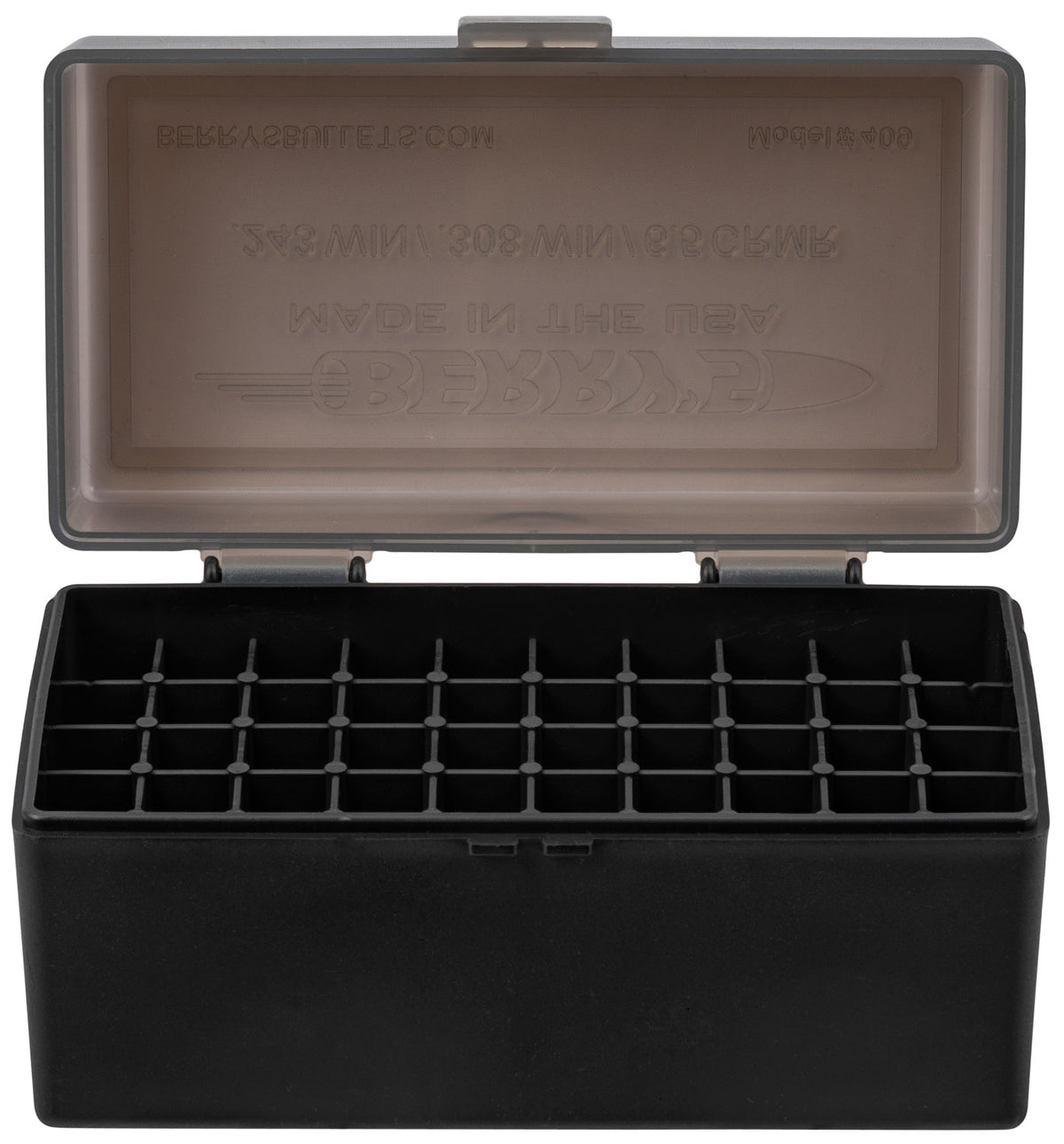 BERRYS 46826     409 AMMO BOX  243/308  50R SMK/BK