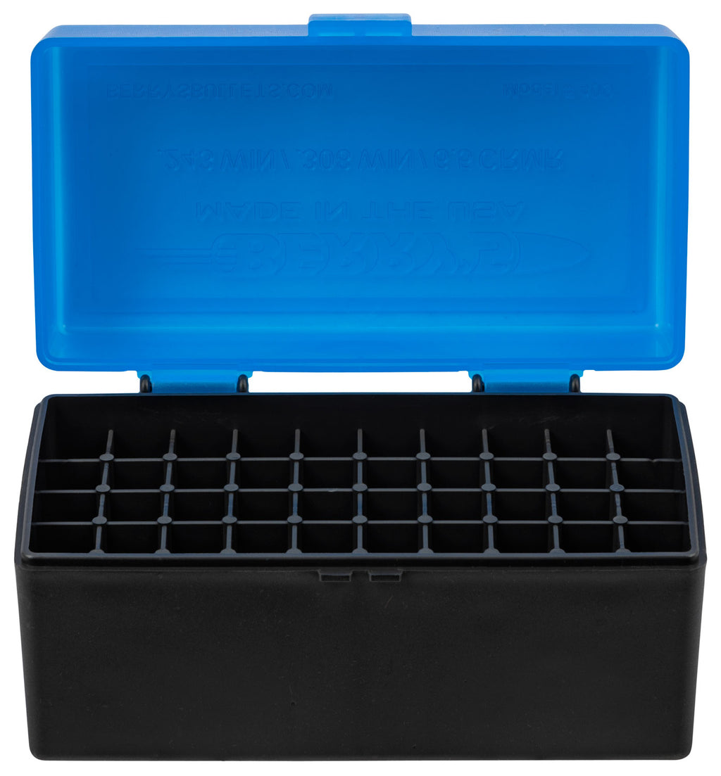 BERRYS 82467     409 AMMO BOX  243/308  50R BLU/BK