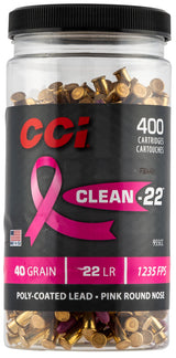 CCI 955CC 22LR    TRGT CLN PNK 40 HV *BTTLE 400/08