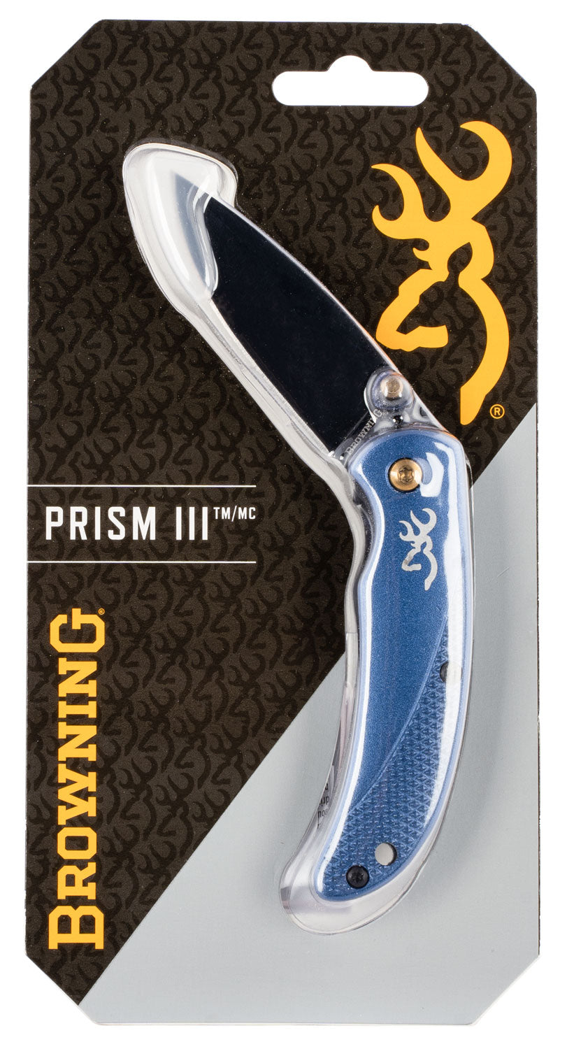 BRN 3220341    KNIFE  EDC PRISM III 2 3/8  NVY BL