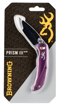 BRN 3220343    KNIFE  EDC PRISM III 2 3/8  PLUM