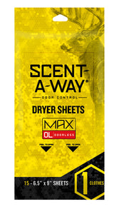 HS 07707             SCENTAWAY UNSCENTED DRYR SHT