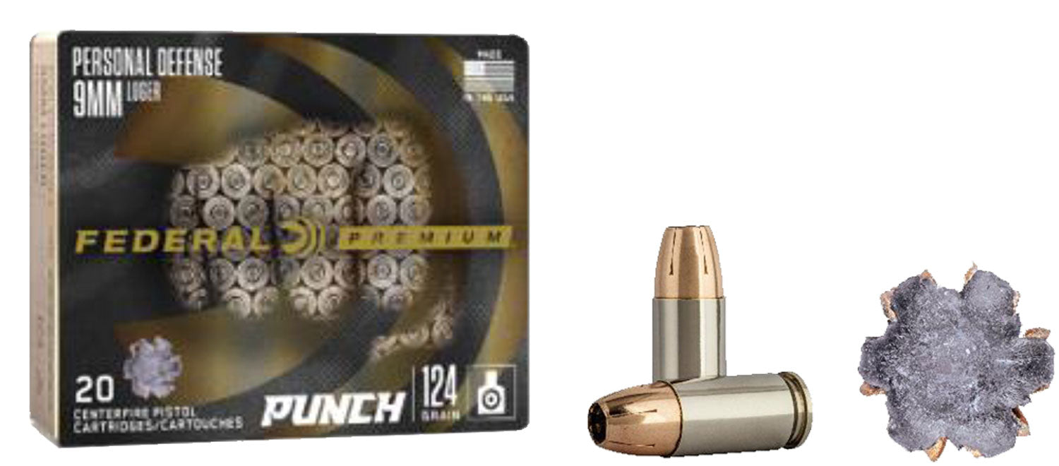 FED PD9P1          9MM  124 PUNCH JHP        20/10