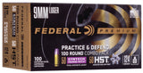 FED P9HST1TM100    9MM     124 PRCT/DFND     100/5