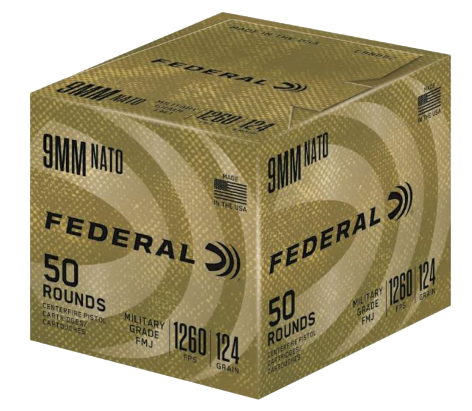 FED C9N882         9MMLG   124 MLTRY FMJ     50/10