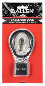 ALLEN 15414  CABLE LOCK  15IN  BLACK