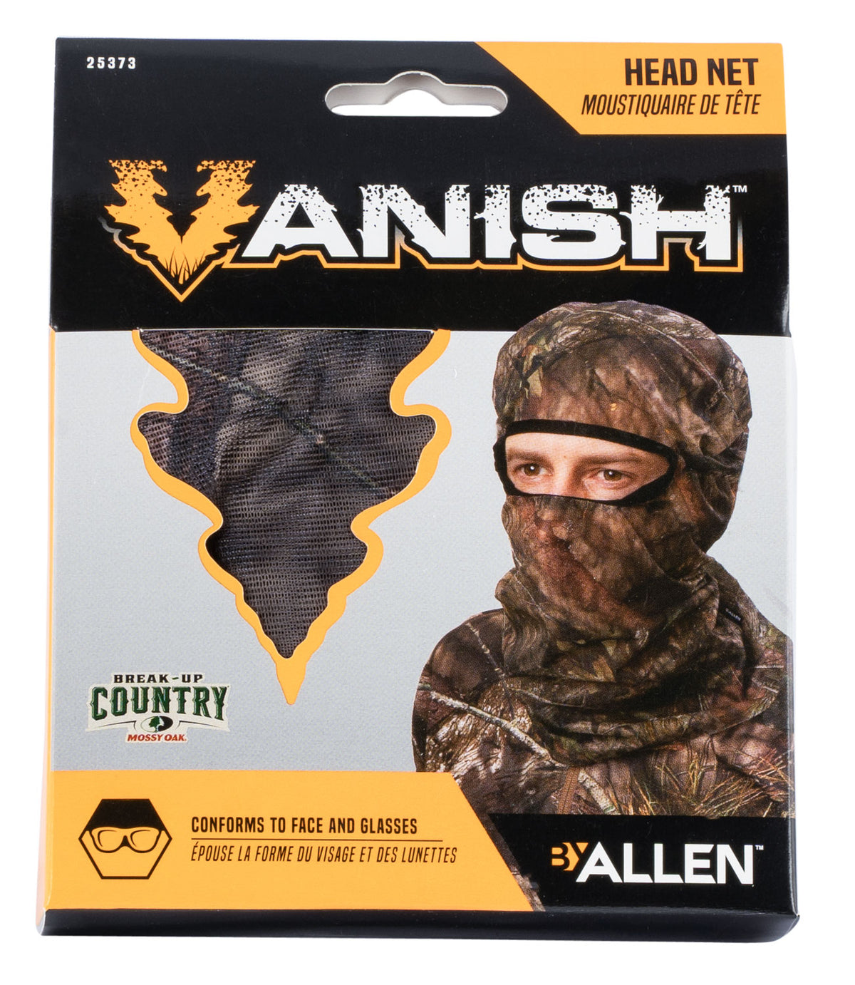 ALLEN 25373  VISA FORM HEAD NET    MOSSYOAK CNTY