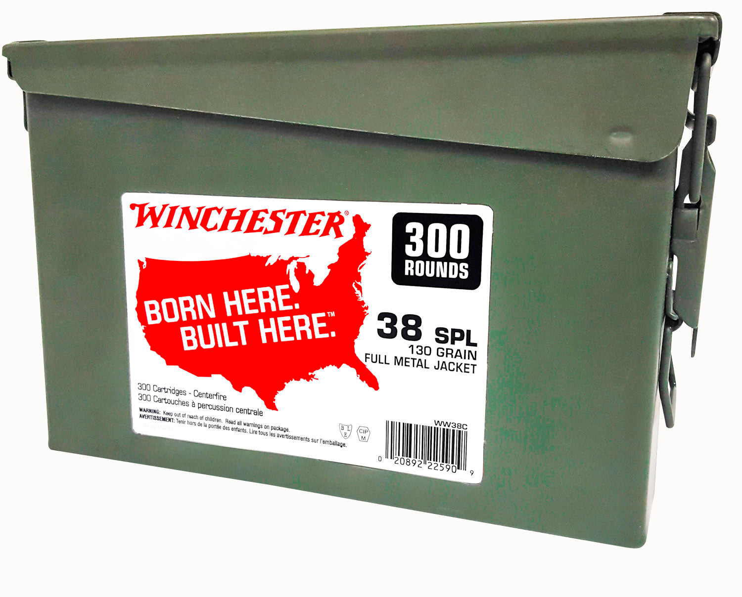 WIN WW38C           38SP    130 FMJ   CAN    300/2