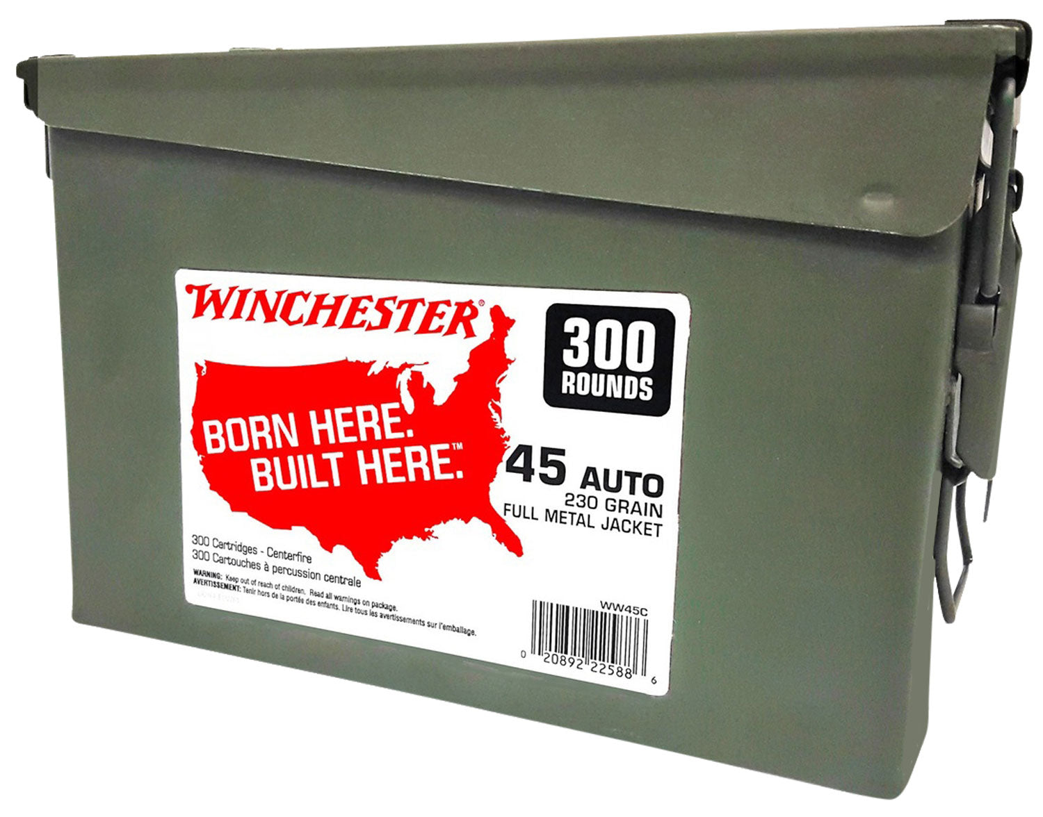 WIN WW45C           45      230 FMJ   CAN    300/2