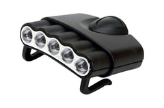 CYCLP CYC-HC5-W        5 LED WHITE HAT CLIP LIGHT