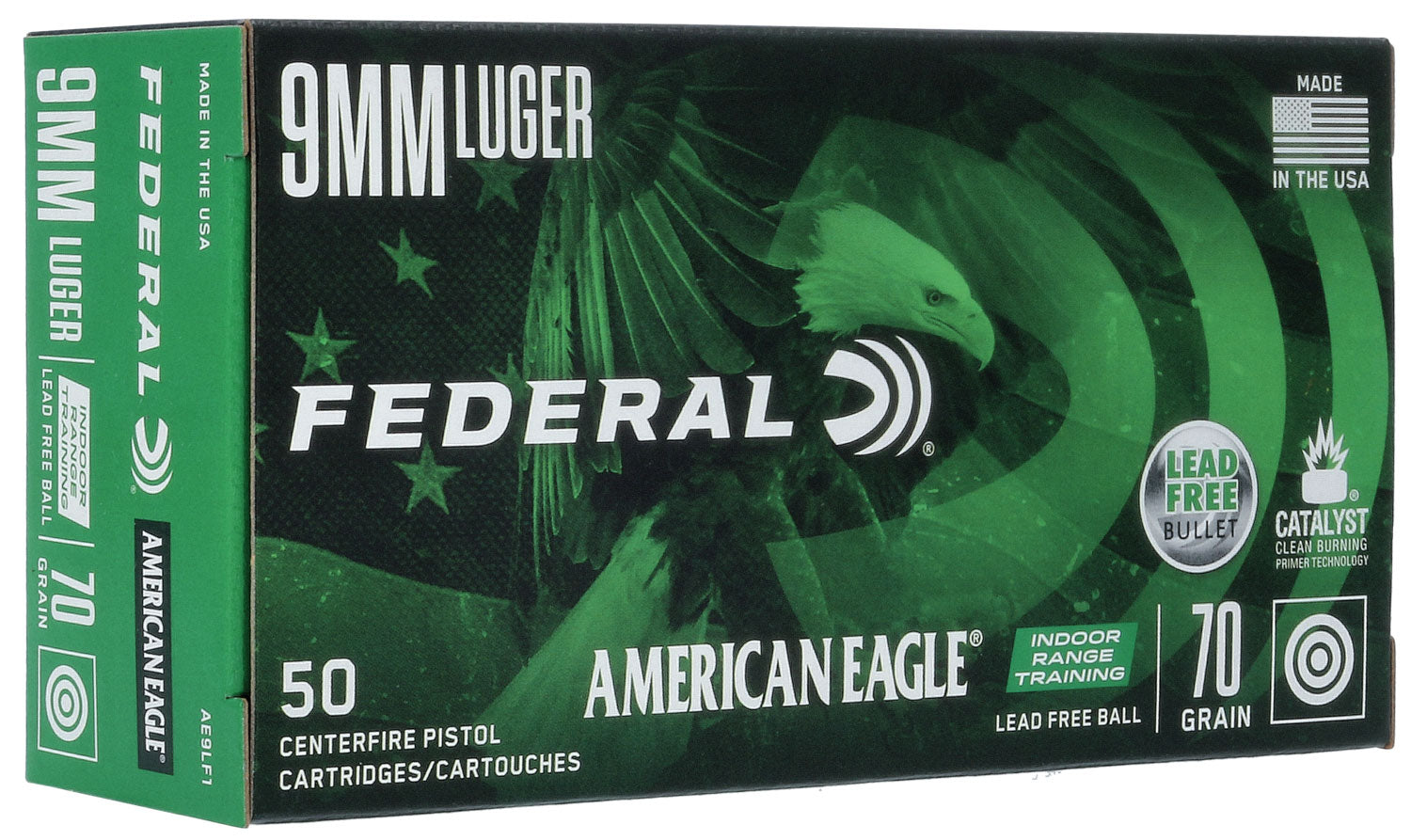 FED AE9LF1         9MM       70 LDFR BALL    50/10