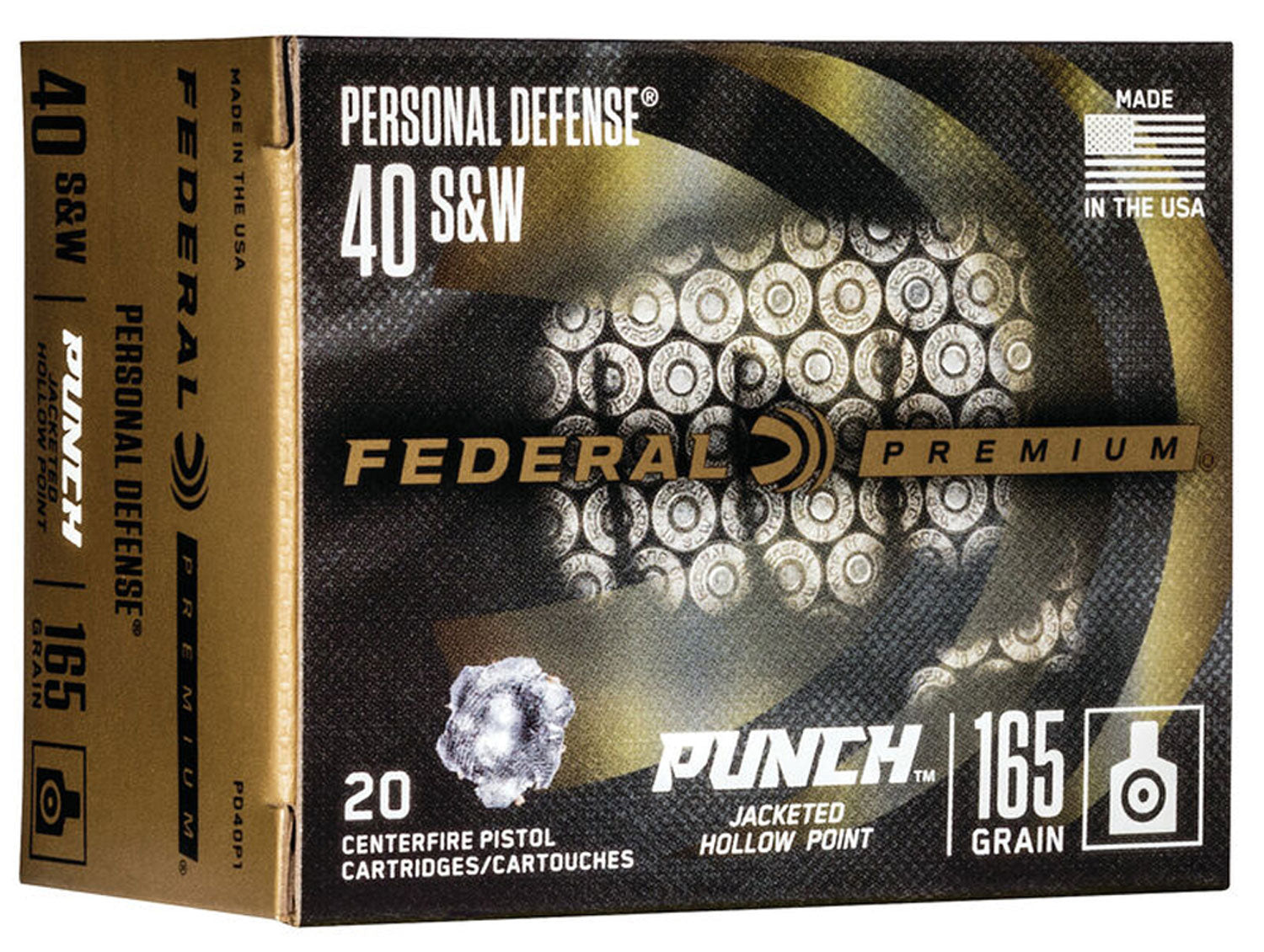 FED PD40P1         40      165 PUNCH JHP     20/10