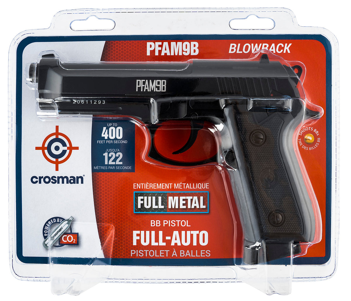 CROS PFAM9B       177 FULL AUTO CO2 BB AIRPSTL BLK