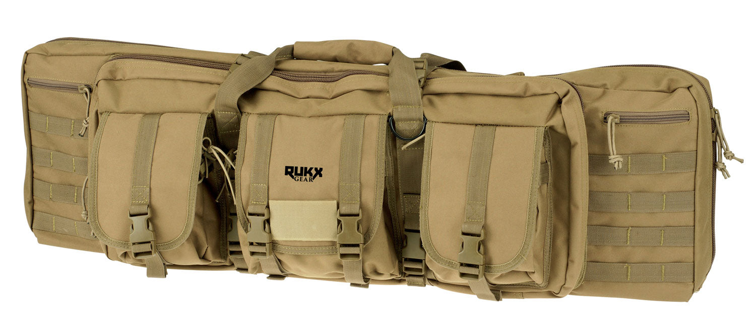 RUKX.ATICT42DGT 42IN TACT DBL GUN CASE TAN