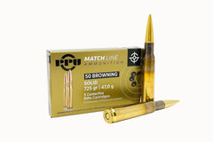 PPU PPM50       50BMG MATCH 725 FMJ           5/20