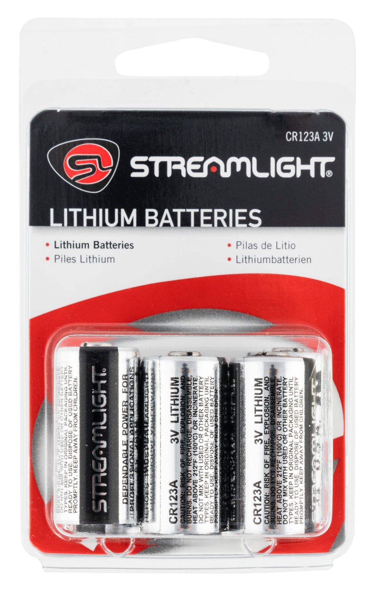 STL 85180  LITHIUM BATTERIES  6 PK  CR123A
