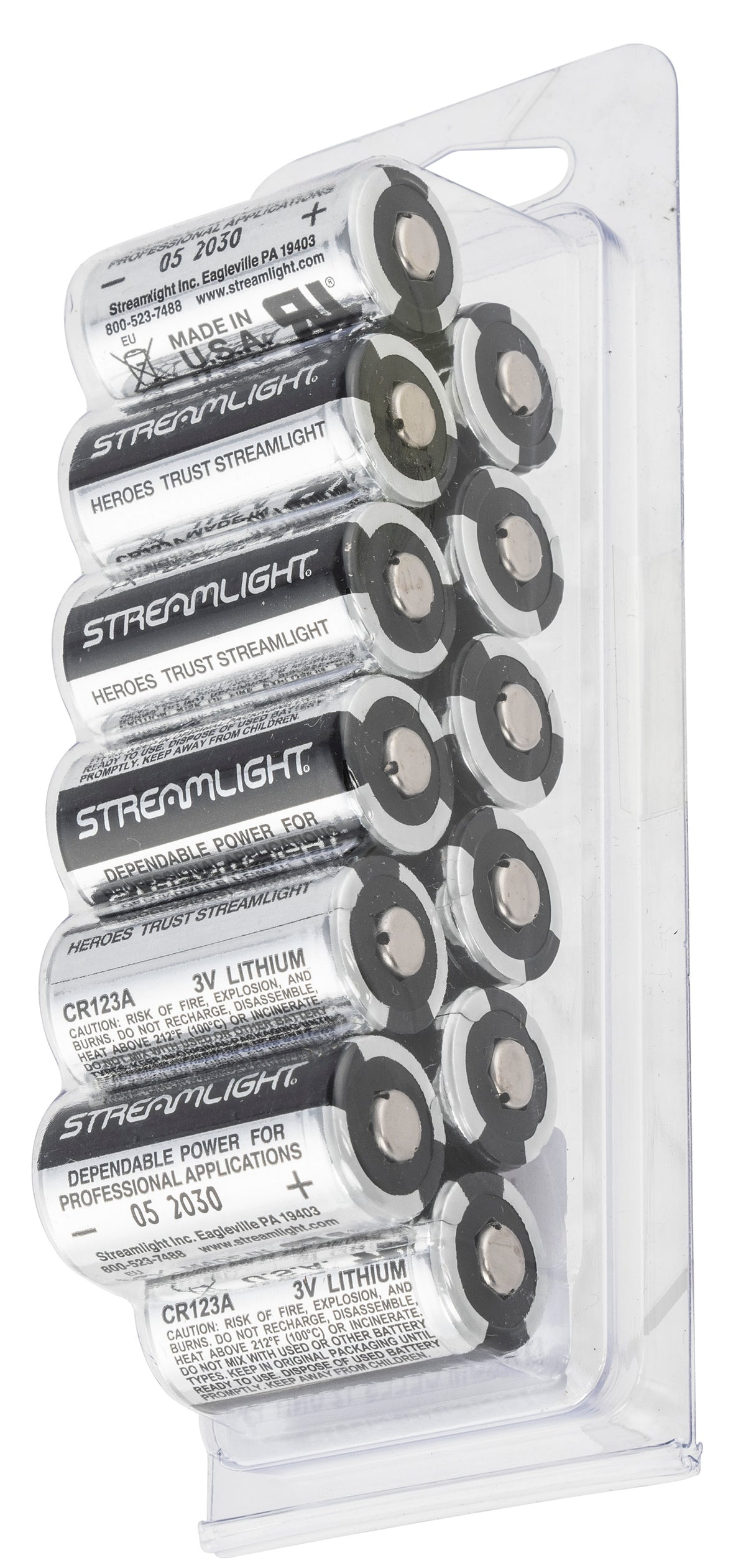 STL 85177  LITHIUM BATTERIES 12 PK  CR123A