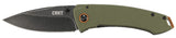CRKT 2520     TUNA              3.22 PLAIN BLK/GRN