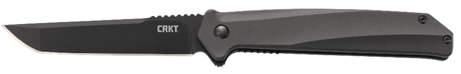 CRKT K500GKP   HELICAL  BLACK WITH D2 BLADE STEEL