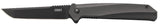 CRKT K500GKP   HELICAL  BLACK WITH D2 BLADE STEEL