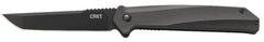 CRKT K500GKP   HELICAL  BLACK WITH D2 BLADE STEEL