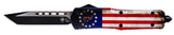 TEMP LBRF231   LRG  BETSY ROSS FLAG TANTO BLK