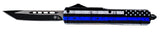 TEMP MBTB331   SLIM  BACK THE BLUE DROP PT BLK