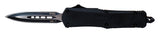 TEMP SBR131    SML G2 BLK RUBBER DAGGER 440C BLK